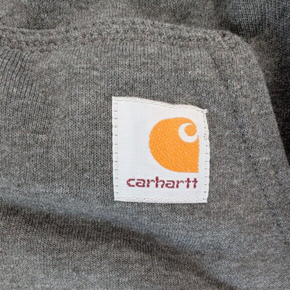 NWT Carhartt Midweight Loose Fit Hoodie XL Charcoal Gray Pullover Sweatshirt - Picture 5 of 7